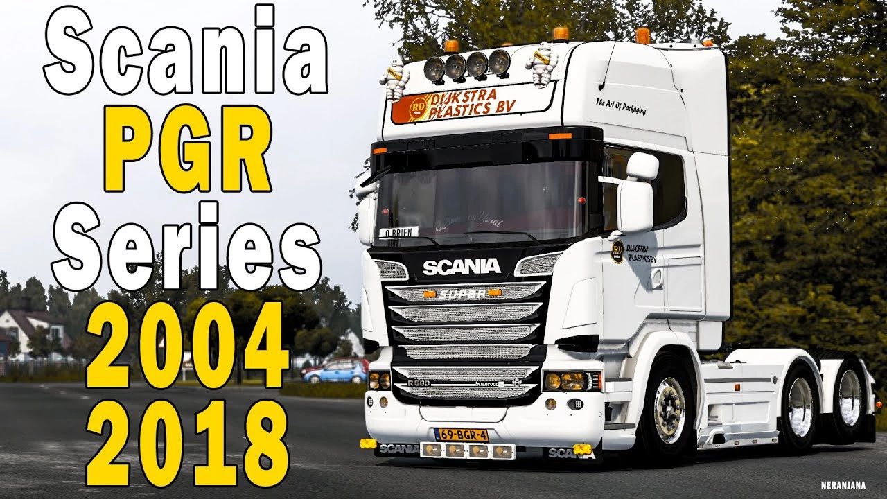 МОД Scania PGR-Series by JUseeTV v1.9 ДЛЯ EURO TRUCK SIMULATOR 2