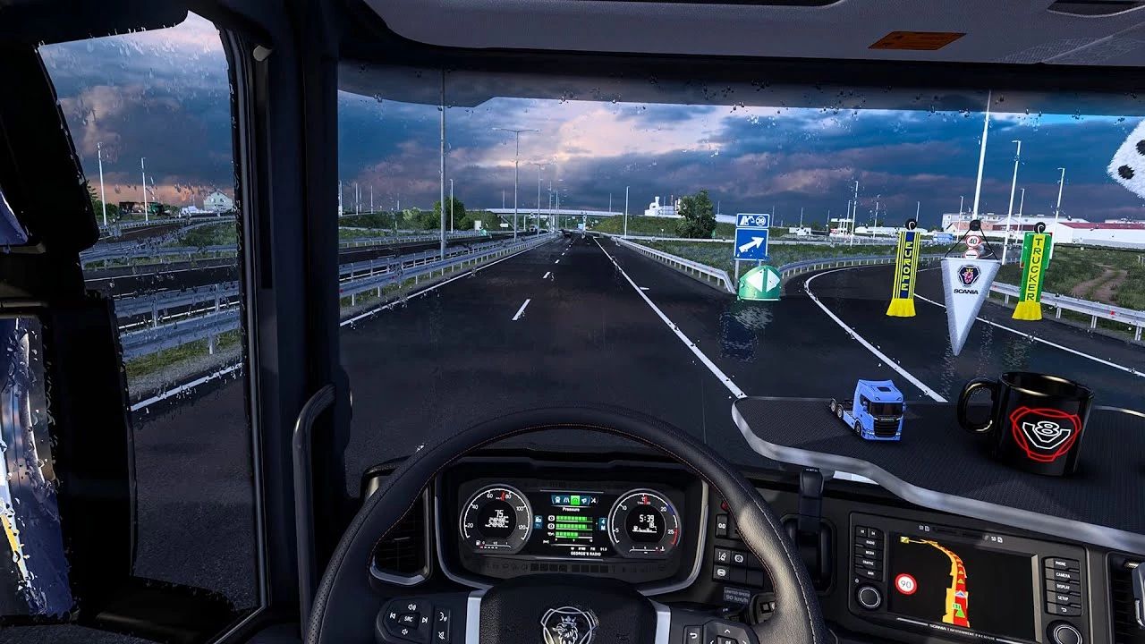 МОД GDX Realistic Graphics v2.1 ДЛЯ EURO TRUCK SIMULATOR 2 thumbnail 2