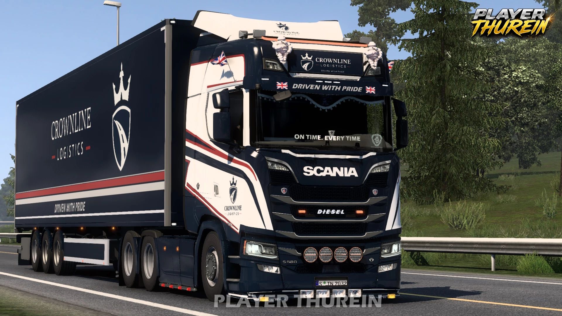 МОД Crownline Combo Skin v1.0 ДЛЯ EURO TRUCK SIMULATOR 2 thumbnail 2