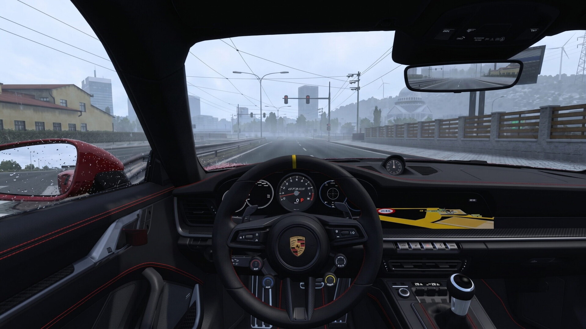 МОД Porsche 911 GT3 RS v1.3 ДЛЯ EURO TRUCK SIMULATOR 2 thumbnail 3