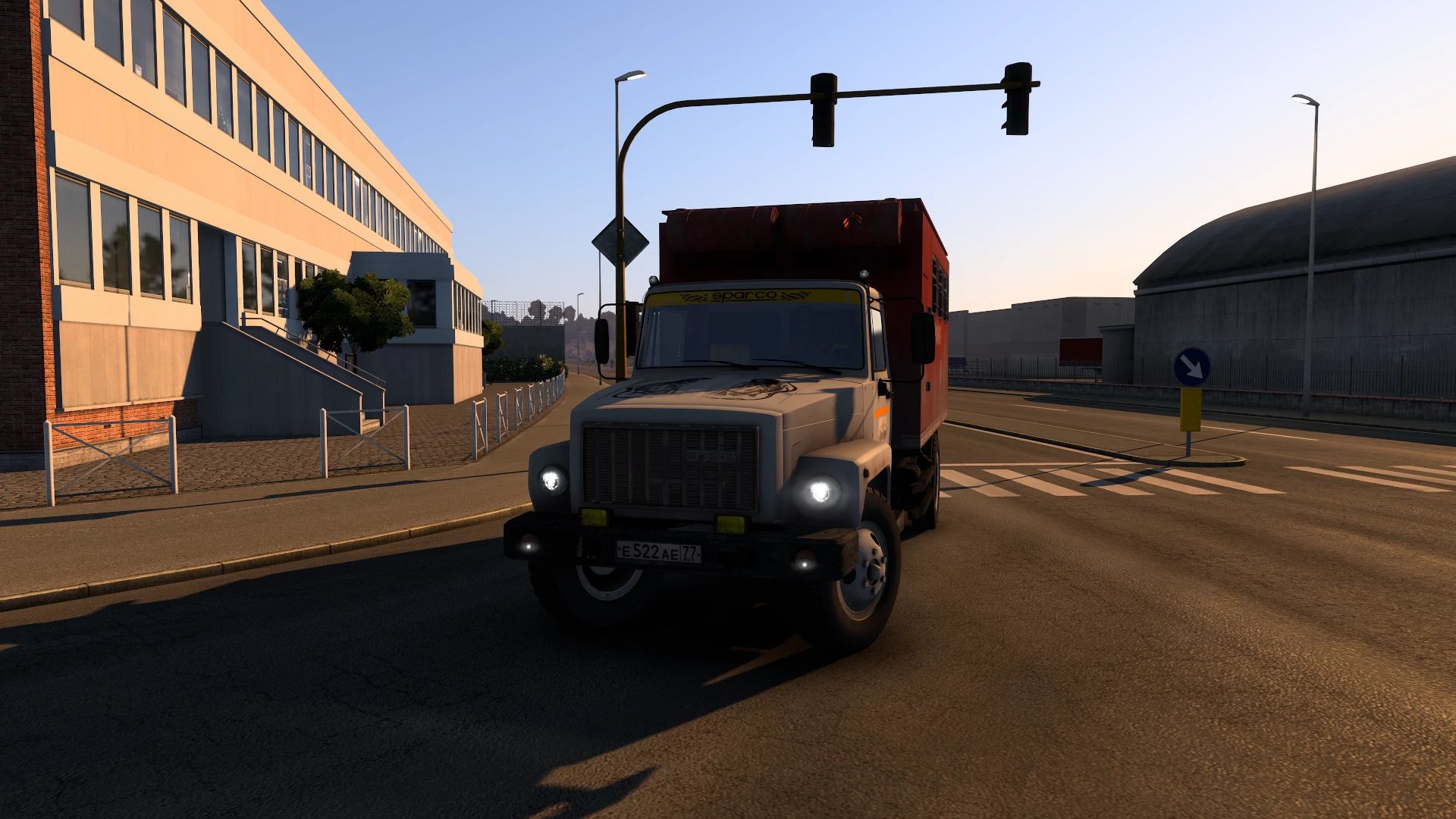 МОД ГАЗ 3307 v1.60 ДЛЯ EURO TRUCK SIMULATOR 2