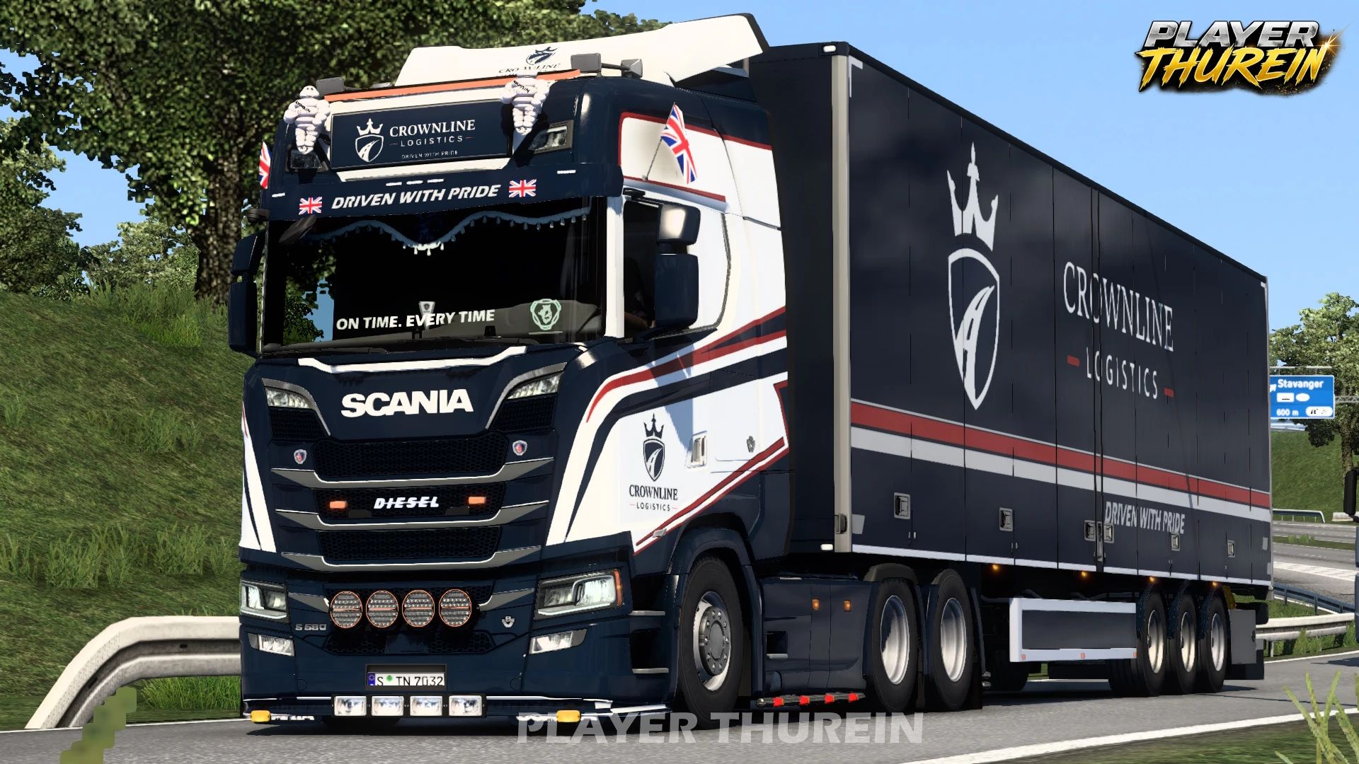 МОД Crownline Combo Skin v1.0 ДЛЯ EURO TRUCK SIMULATOR 2