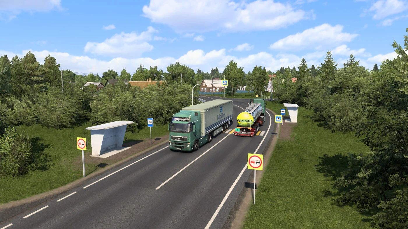 МОД Russia East Add-on v1.0 ДЛЯ EURO TRUCK SIMULATOR 2