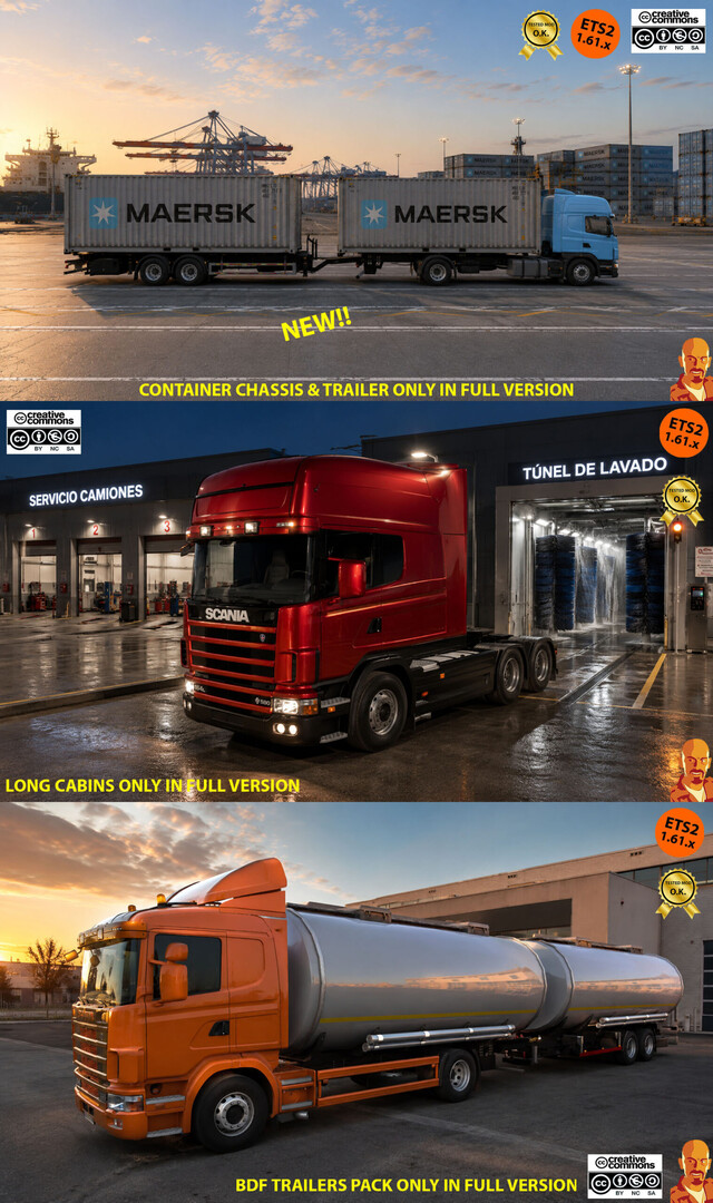 МОД Scania Megamod v8.0 ДЛЯ EURO TRUCK SIMULATOR 2 thumbnail 2