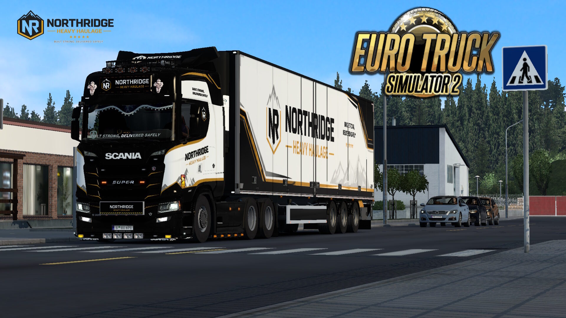 МОД Northridge Combo Skin Pack for Scania S v2.0 ДЛЯ EURO TRUCK SIMULATOR 2