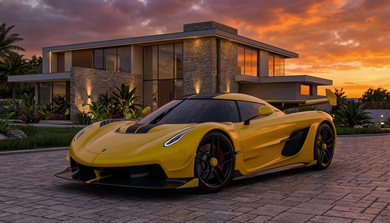 МОД Koenigsegg Jesko 2024 v1.2 ДЛЯ EURO TRUCK SIMULATOR 2