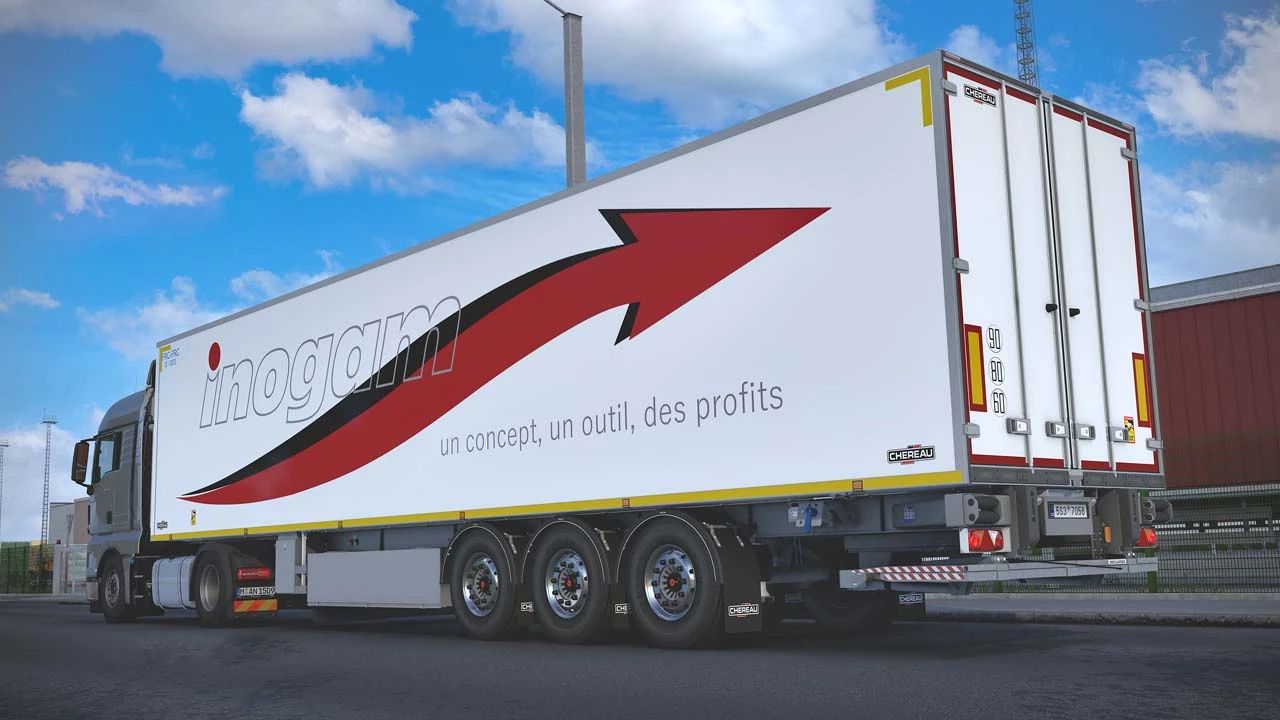 МОД Ownable Chereau Inogam v2.0 ДЛЯ EURO TRUCK SIMULATOR 2