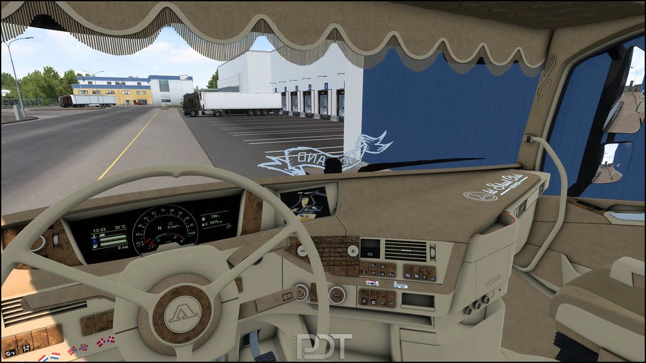МОД Volvo FH4 "M.de Groot" v17 ДЛЯ EURO TRUCK SIMULATOR 2 thumbnail 4