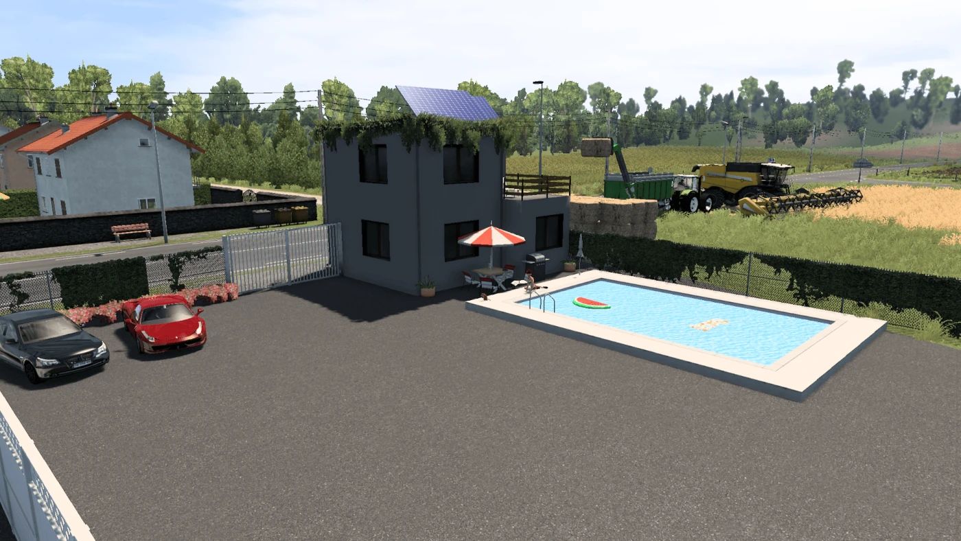 МОД House in Paluel v1.0 ДЛЯ EURO TRUCK SIMULATOR 2 thumbnail 3