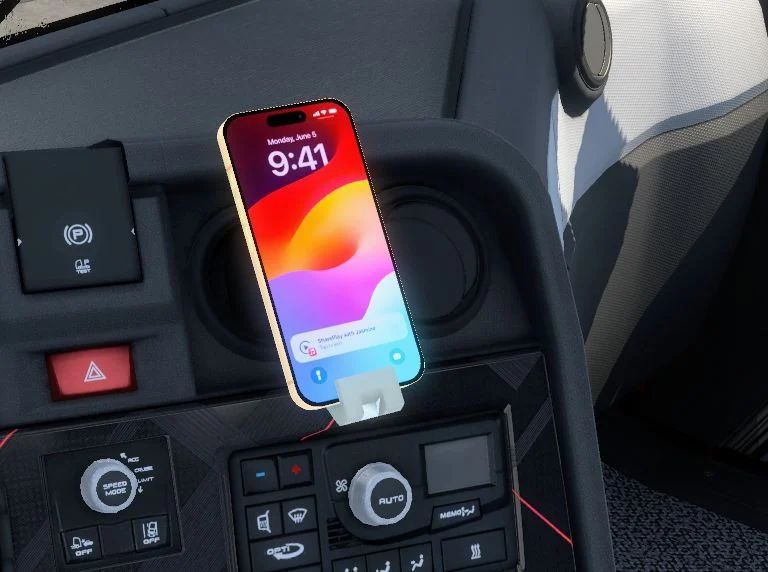 МОД Phones for all trucks v2.0 ДЛЯ EURO TRUCK SIMULATOR 2 thumbnail 2