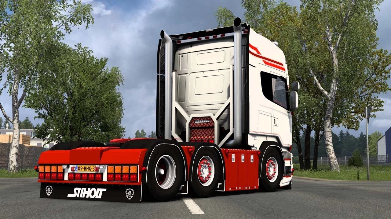МОД Scania R580 v1.0 ДЛЯ EURO TRUCK SIMULATOR 2 thumbnail 3