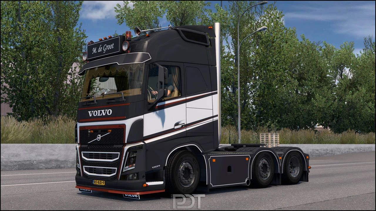 МОД Volvo FH4 "M.de Groot" v17 ДЛЯ EURO TRUCK SIMULATOR 2 thumbnail 2