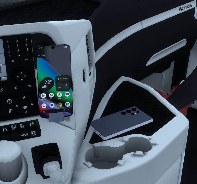 МОД Phones for all trucks v2.0 ДЛЯ EURO TRUCK SIMULATOR 2 thumbnail 4