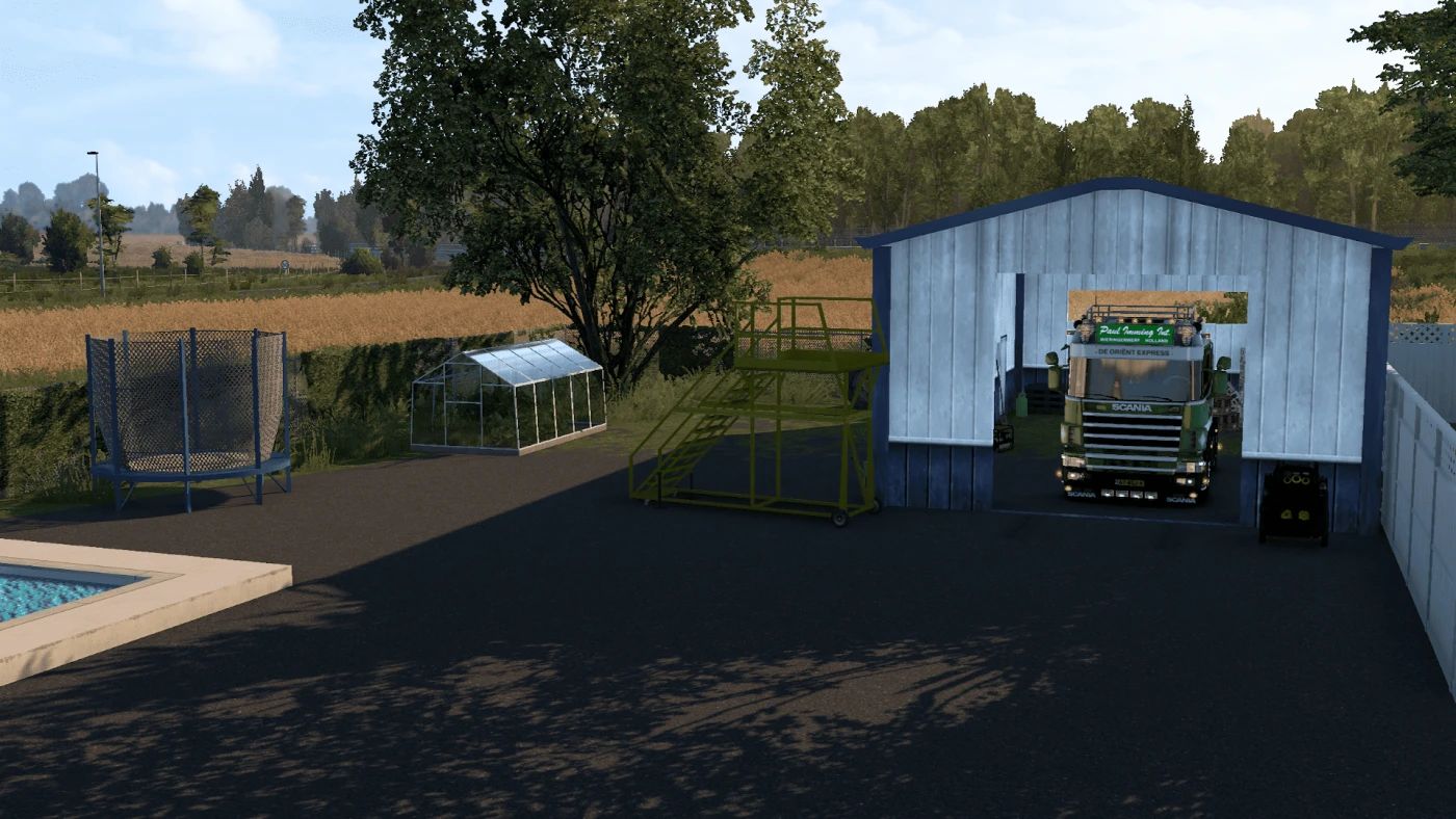 МОД House in Paluel v1.0 ДЛЯ EURO TRUCK SIMULATOR 2 thumbnail 4