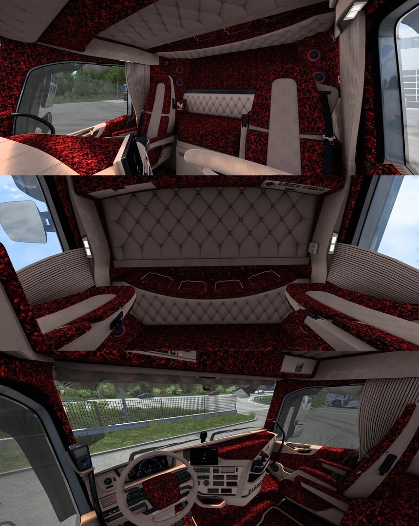 МОД Premium Sanax Globetrotter Interiorpack 10 Variants v1.2 ДЛЯ EURO TRUCK SIMULATOR 2 thumbnail 2