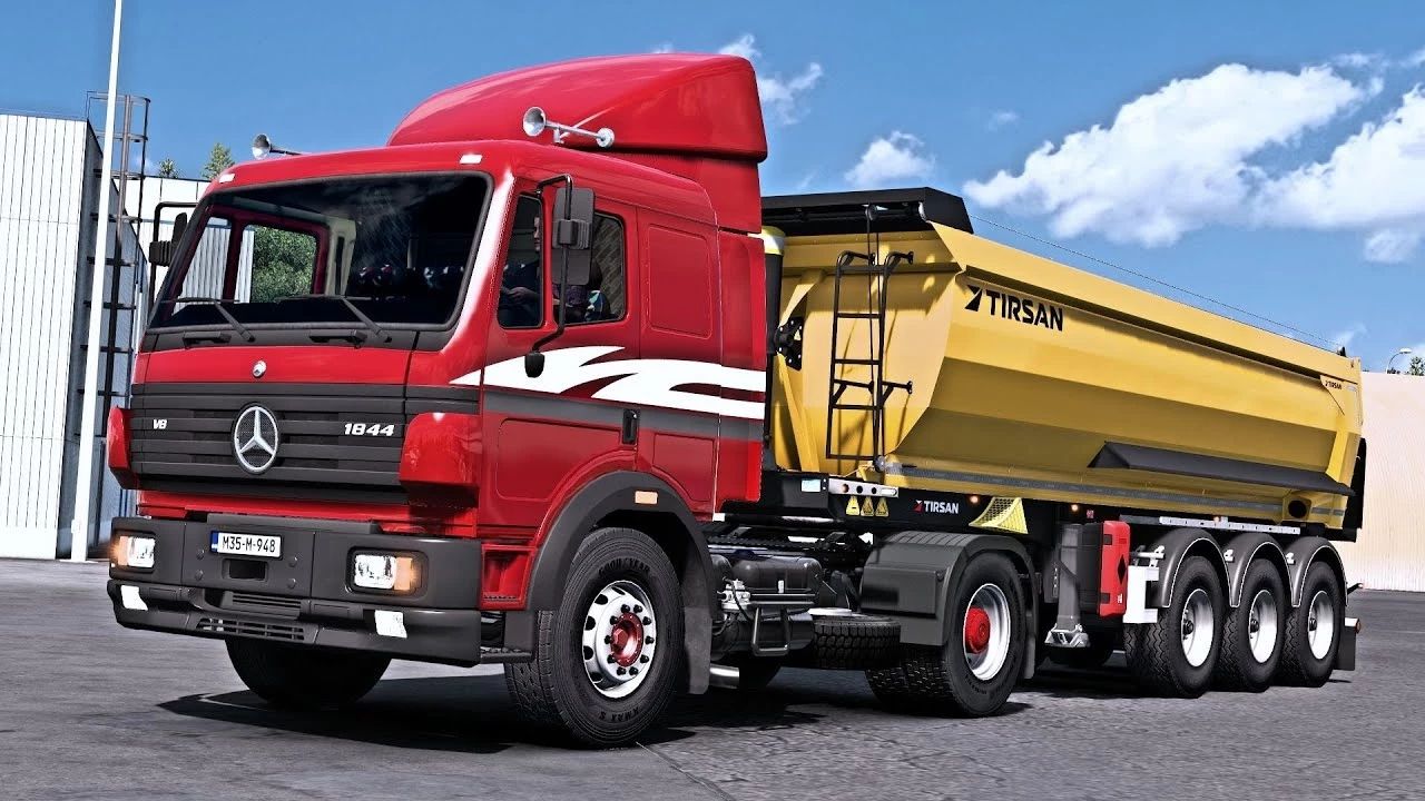 МОД Mercedes Benz SK v2.1 ДЛЯ EURO TRUCK SIMULATOR 2 thumbnail 2