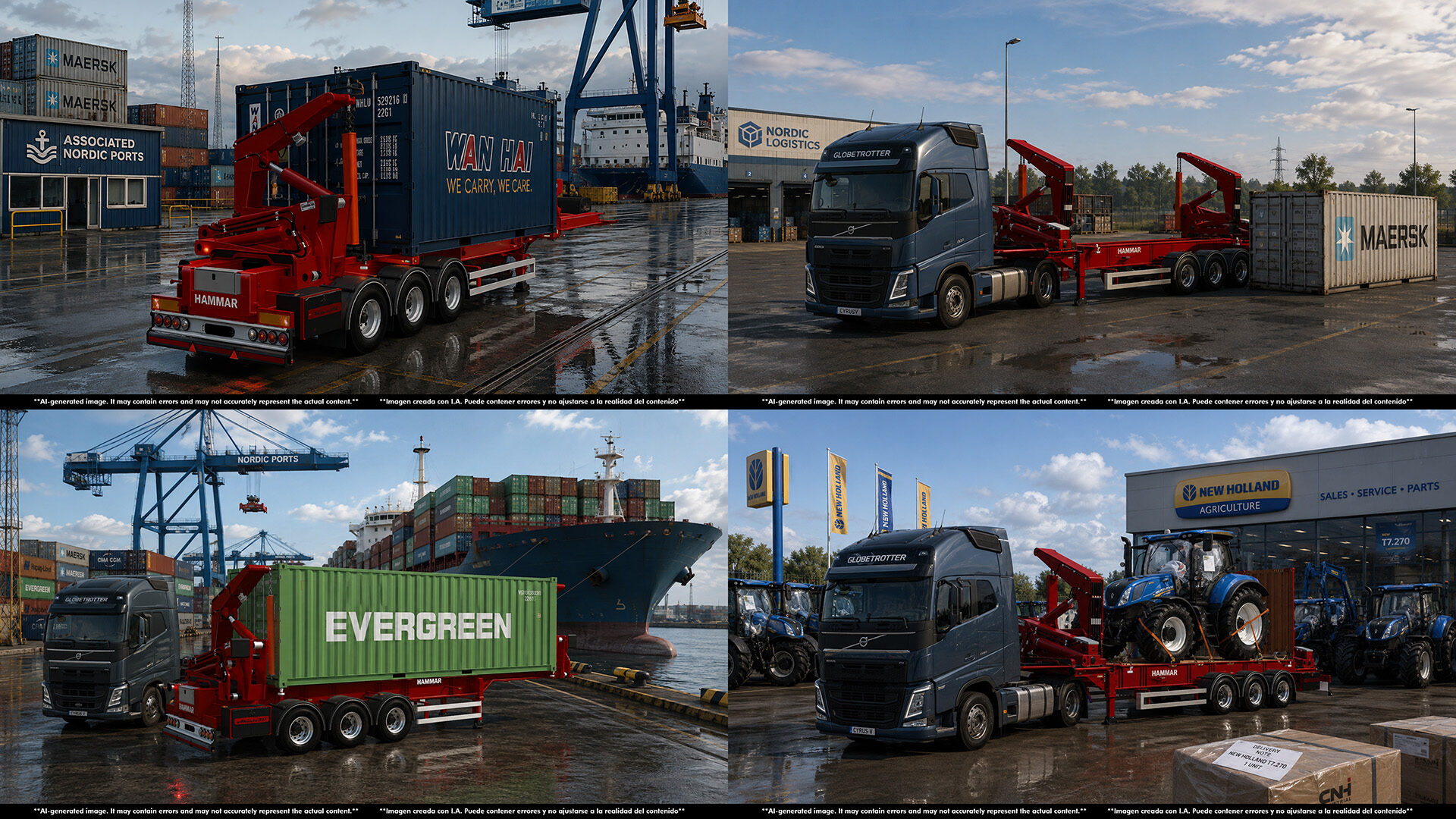 МОД Hammar Boxloader Trailers v2.0 ДЛЯ EURO TRUCK SIMULATOR 2 thumbnail 3