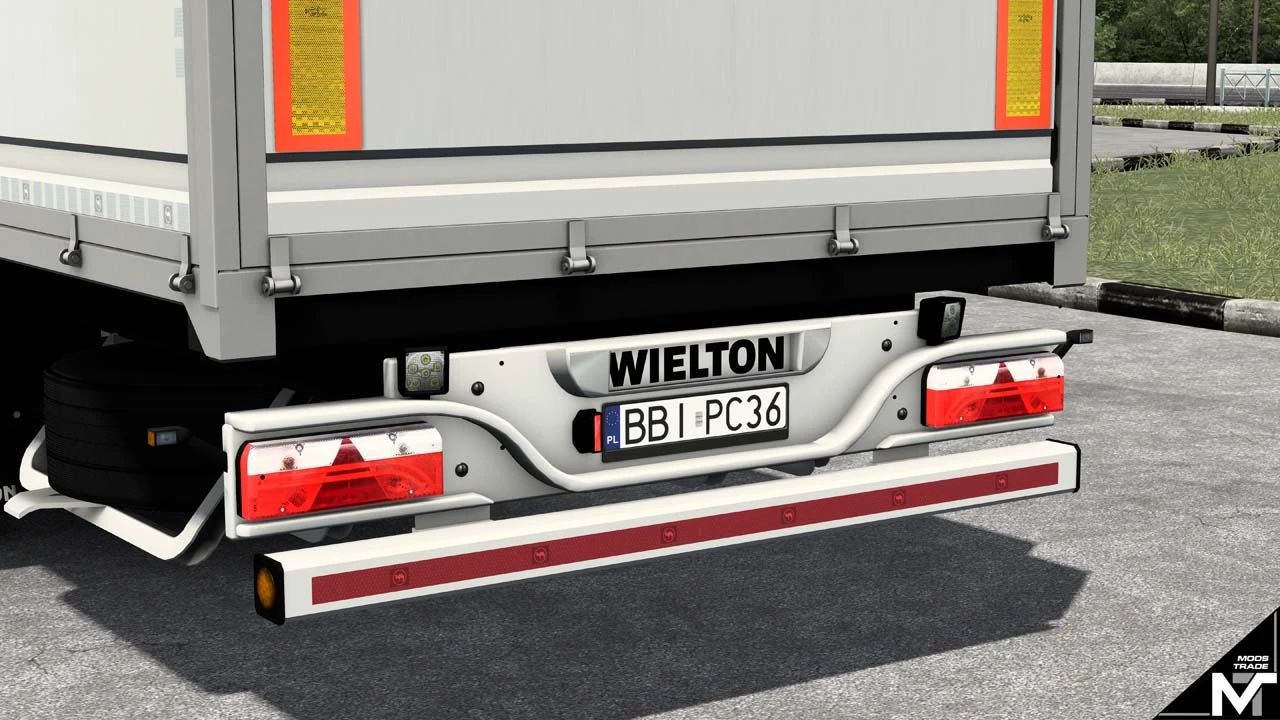 МОД Wielton NS3S Trailer v2.0 ДЛЯ EURO TRUCK SIMULATOR 2 thumbnail 5