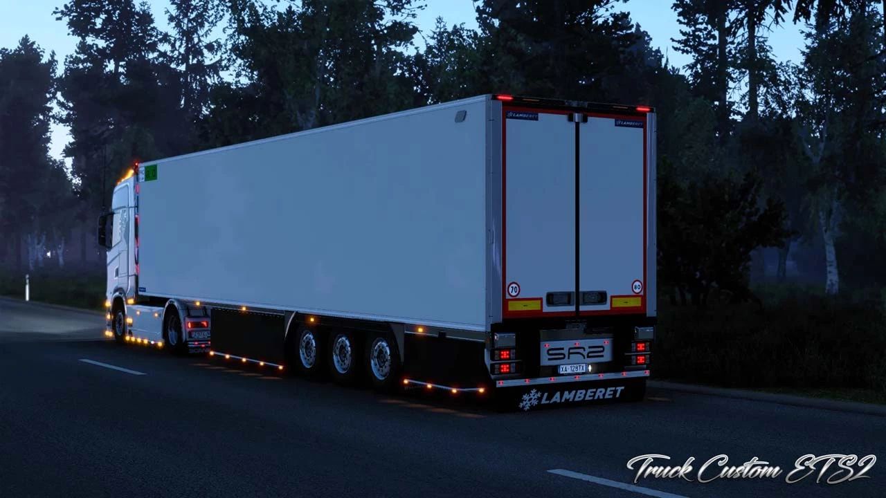 МОД Lamberet SR2 Megamod v3.0 ДЛЯ EURO TRUCK SIMULATOR 2 thumbnail 2
