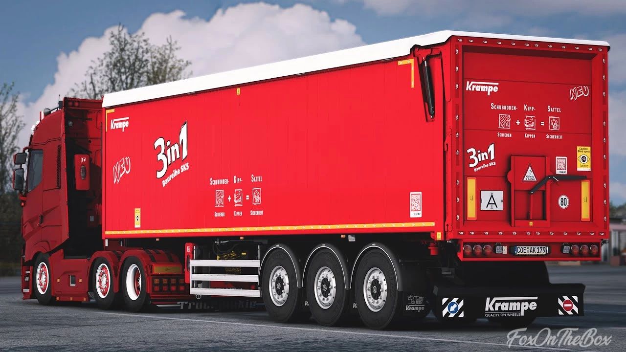 МОД Krampe SKS30 1050 Trailer v2.6 ДЛЯ EURO TRUCK SIMULATOR 2