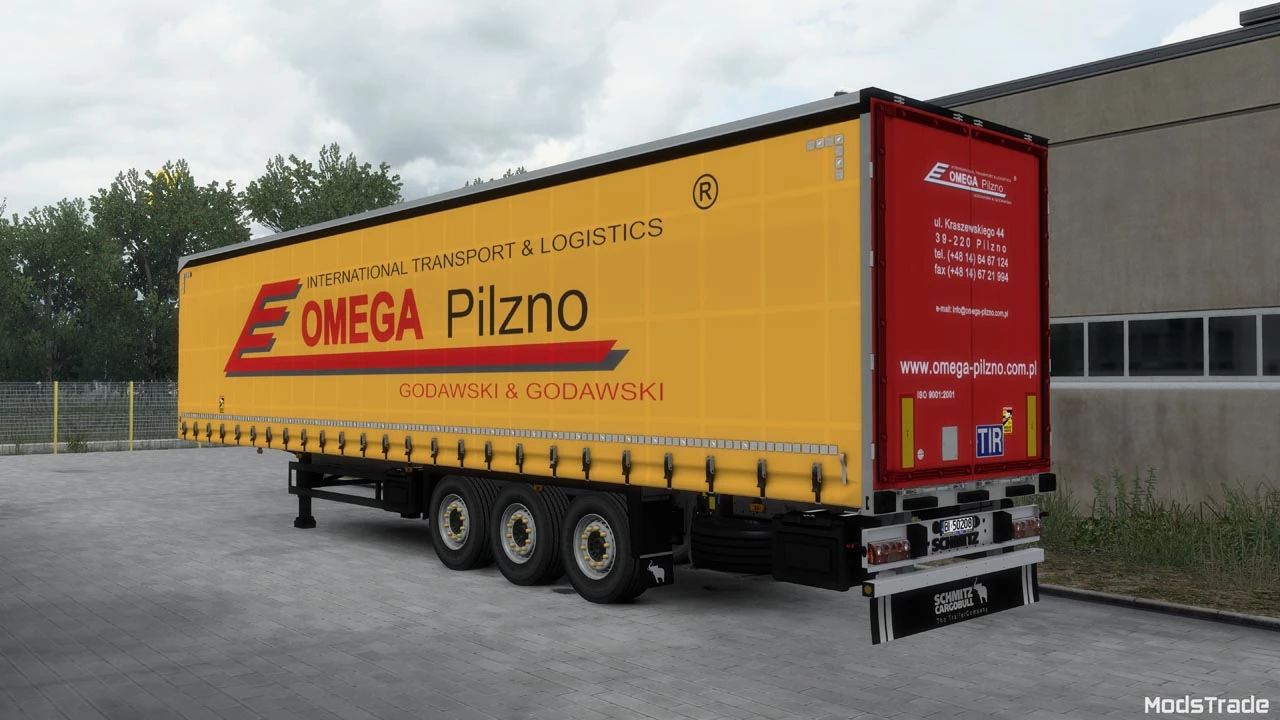 МОД Schmitz S.CS Cargobull v4.0 ДЛЯ EURO TRUCK SIMULATOR 2