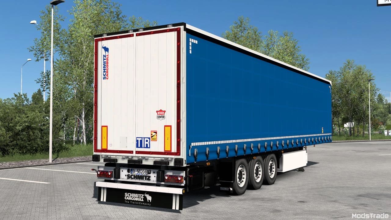МОД Schmitz S.CS Cargobull v4.0 ДЛЯ EURO TRUCK SIMULATOR 2 thumbnail 4