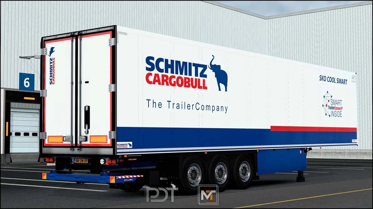 МОД Schmitz SKO24 v7.0 ДЛЯ EURO TRUCK SIMULATOR 2