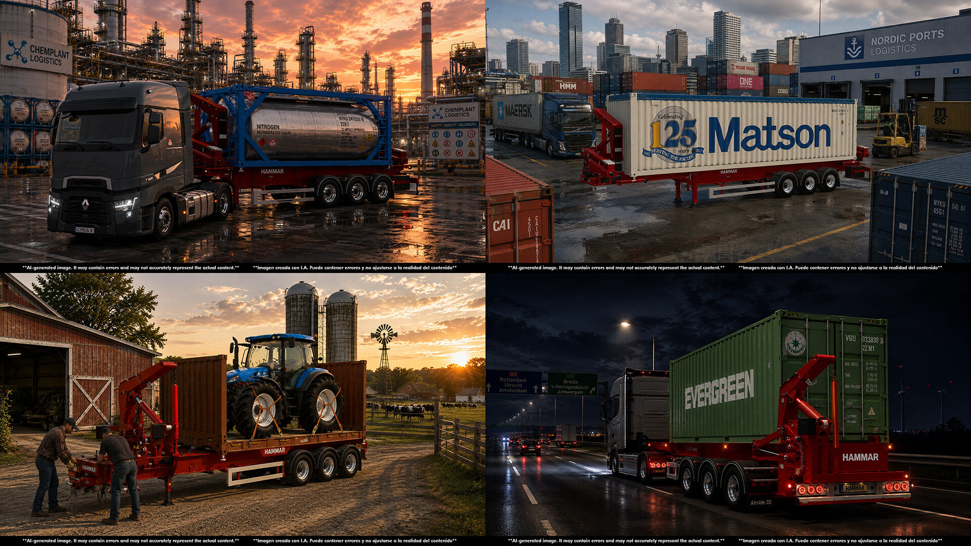 МОД Hammar Boxloader Trailers v2.0 ДЛЯ EURO TRUCK SIMULATOR 2 thumbnail 2