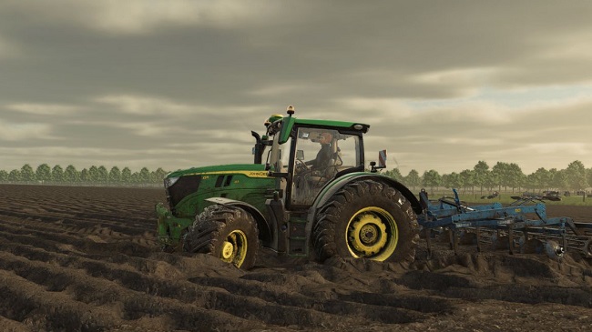 МОД Visual Mud Tracks v1.3.7.4 (1.21.x) ДЛЯ FARMING SIMULATOR 2025