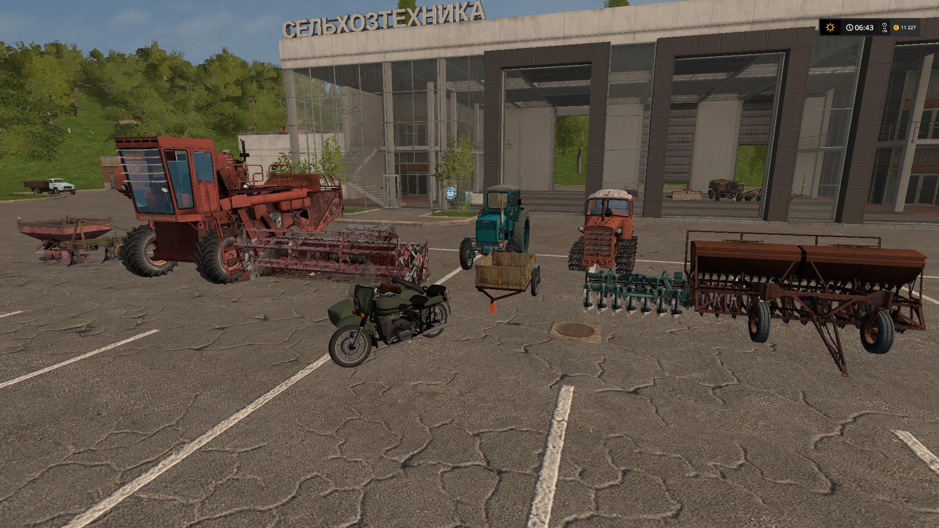 Farming simulator 17 пак русской техники