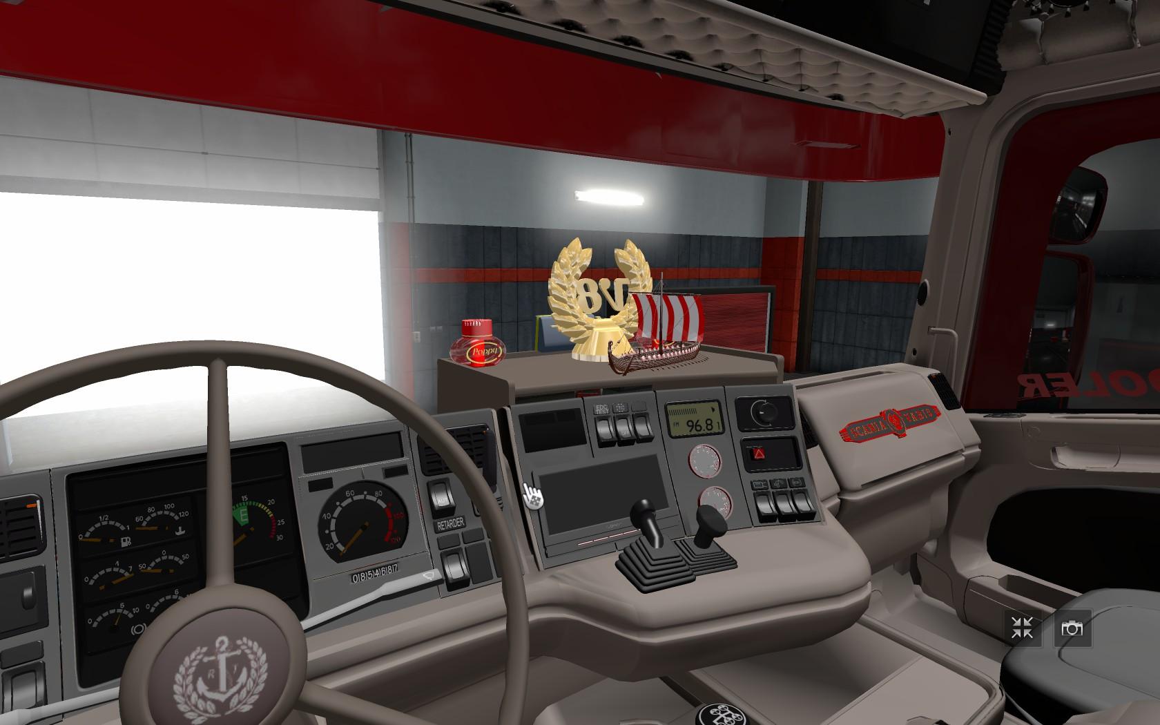 Scania 164 Interior