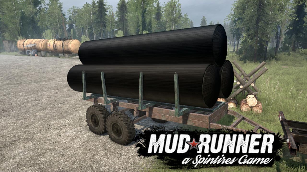 Mudrunner как прицепить прицеп