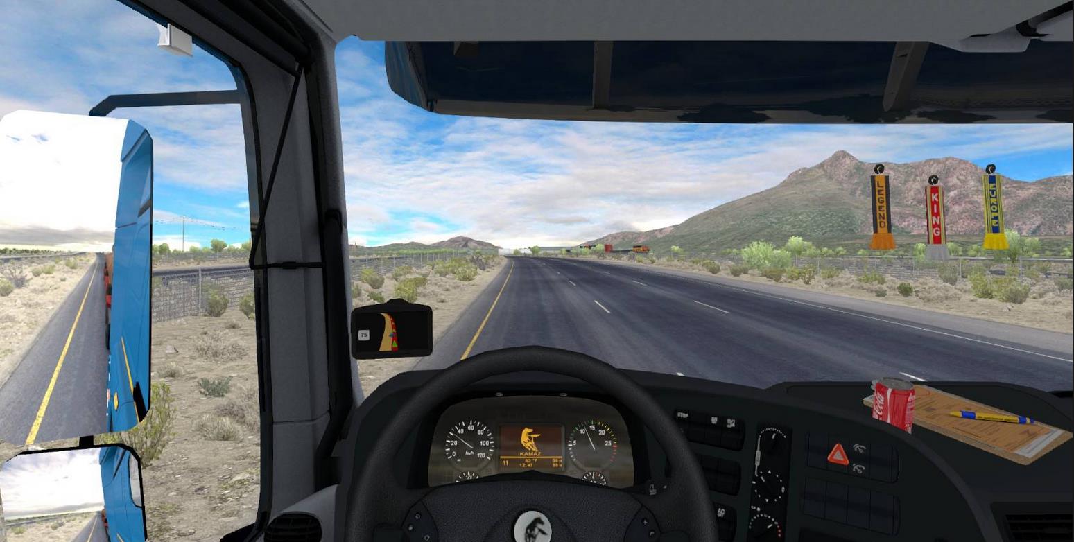 American truck simulator камаз