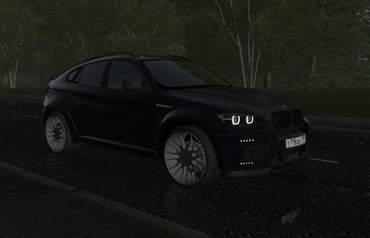 Мод BMW X6M E71 + версия Hamman для City Car Driving 1.5.1