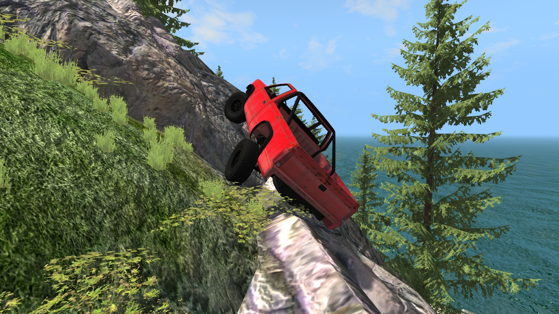 Beamng drive карта бездорожья