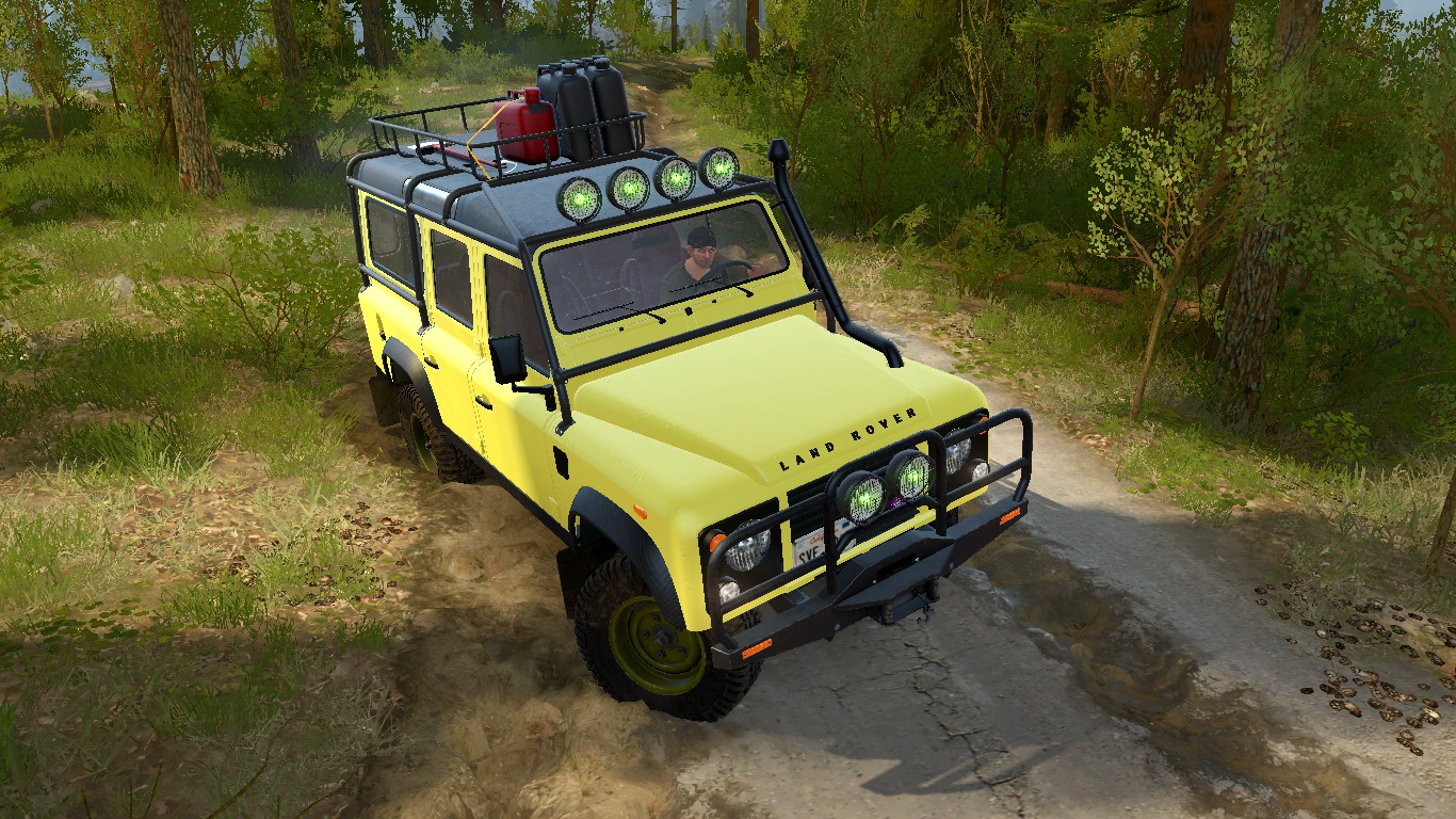 Land rover defender beamng