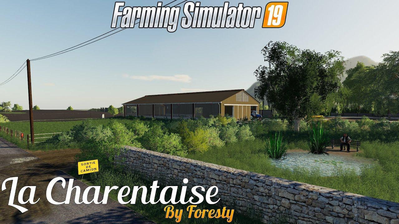 MOД LACHARENTAISE MAP V1.0.0.0 ДЛЯ FARMING SIMULATOR 2019 - FS 19 Карты  <!--if(Farming Simulator 2019)-->- Farming Simulator 2019<!--endif--> - Моды  - MODSGAMING.RU - Моды для FS 19, SpinTires, BeamNG, ETS2