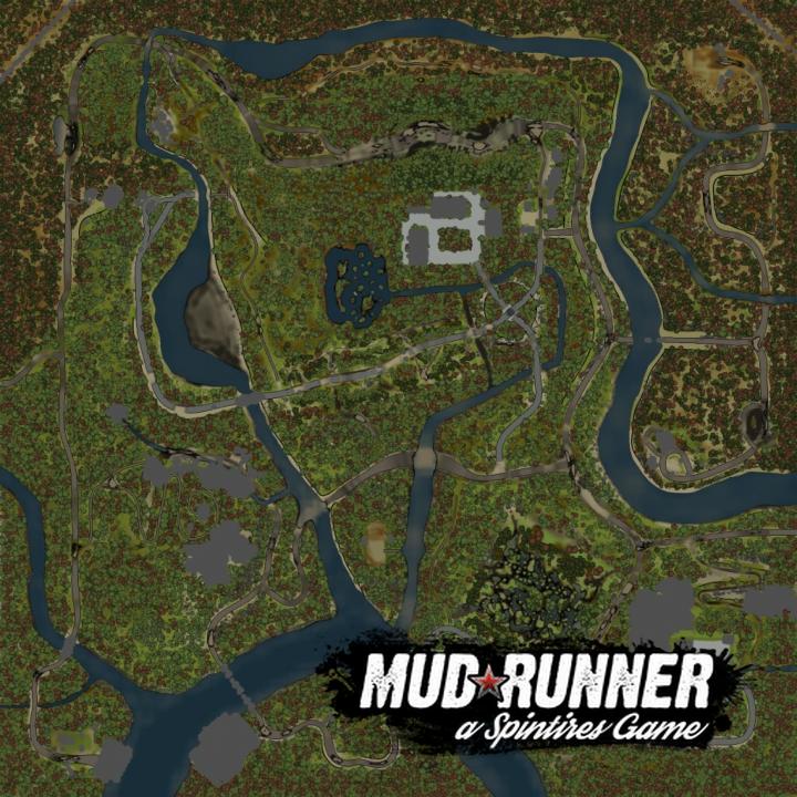 Mudrunner карта деревня