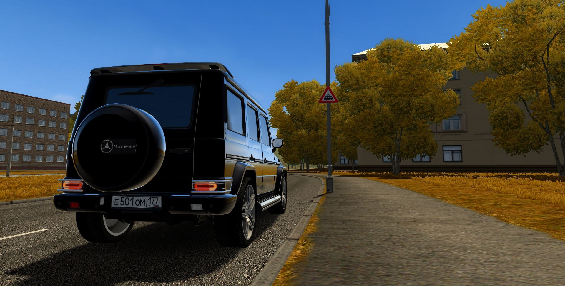 Мод Mercedes-Benz G55 и G350 CDI для City Car Driving 1.5.7 - Машины  легковые <!--if(City Car Driving/3D Инструктор)-->- City Car Driving/3D  Инструктор<!--endif--> - Моды - MODSGAMING.RU - Моды для FS 19, SpinTires,