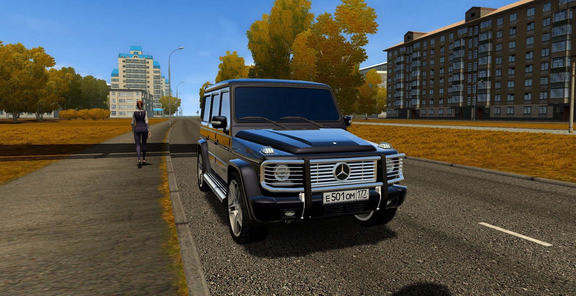 Мод Mercedes-Benz G55 и G350 CDI для City Car Driving 1.5.7 - Машины  легковые <!--if(City Car Driving/3D Инструктор)-->- City Car Driving/3D  Инструктор<!--endif--> - Моды - MODSGAMING.RU - Моды для FS 19, SpinTires,