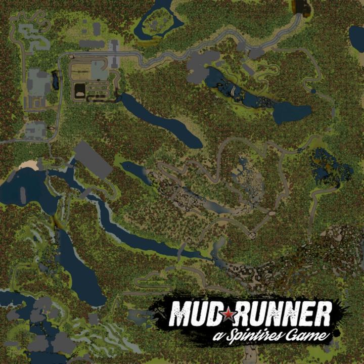 Mudrunner карта деревня