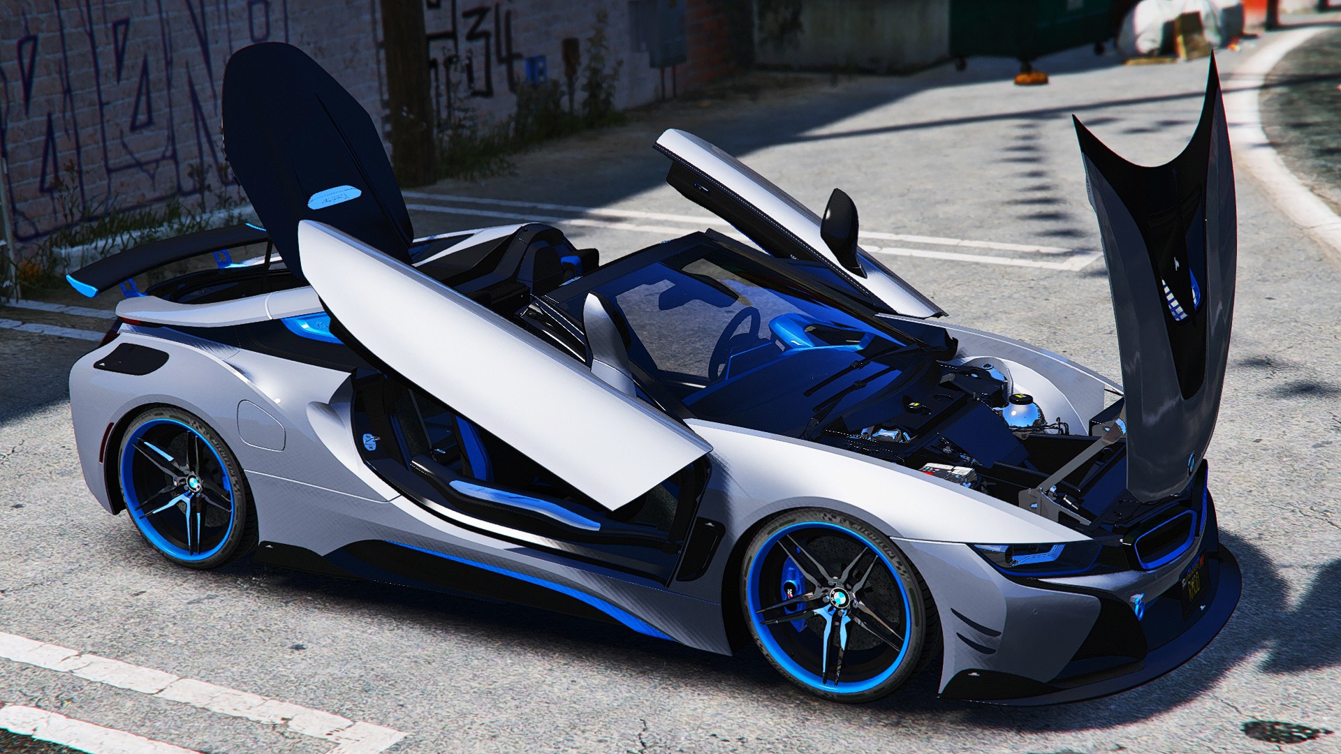 МОД BMW I8 Roadster AC Schnitzer [Add-On/OIV] ДЛЯ GTA 5 - GTA 5 Машины  иномарки <!--if(GTA 5)-->- GTA 5<!--endif--> - Моды - MODSGAMING.RU - Моды  для FS 19, SpinTires, BeamNG, ETS2