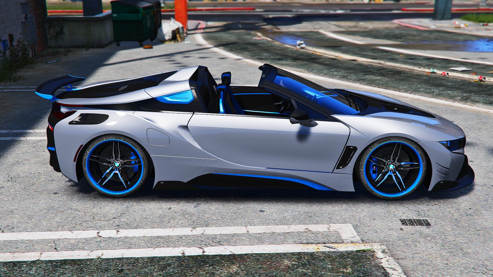 МОД BMW I8 Roadster AC Schnitzer [Add-On/OIV] ДЛЯ GTA 5 - GTA 5 Машины  иномарки <!--if(GTA 5)-->- GTA 5<!--endif--> - Моды - MODSGAMING.RU - Моды  для FS 19, SpinTires, BeamNG, ETS2