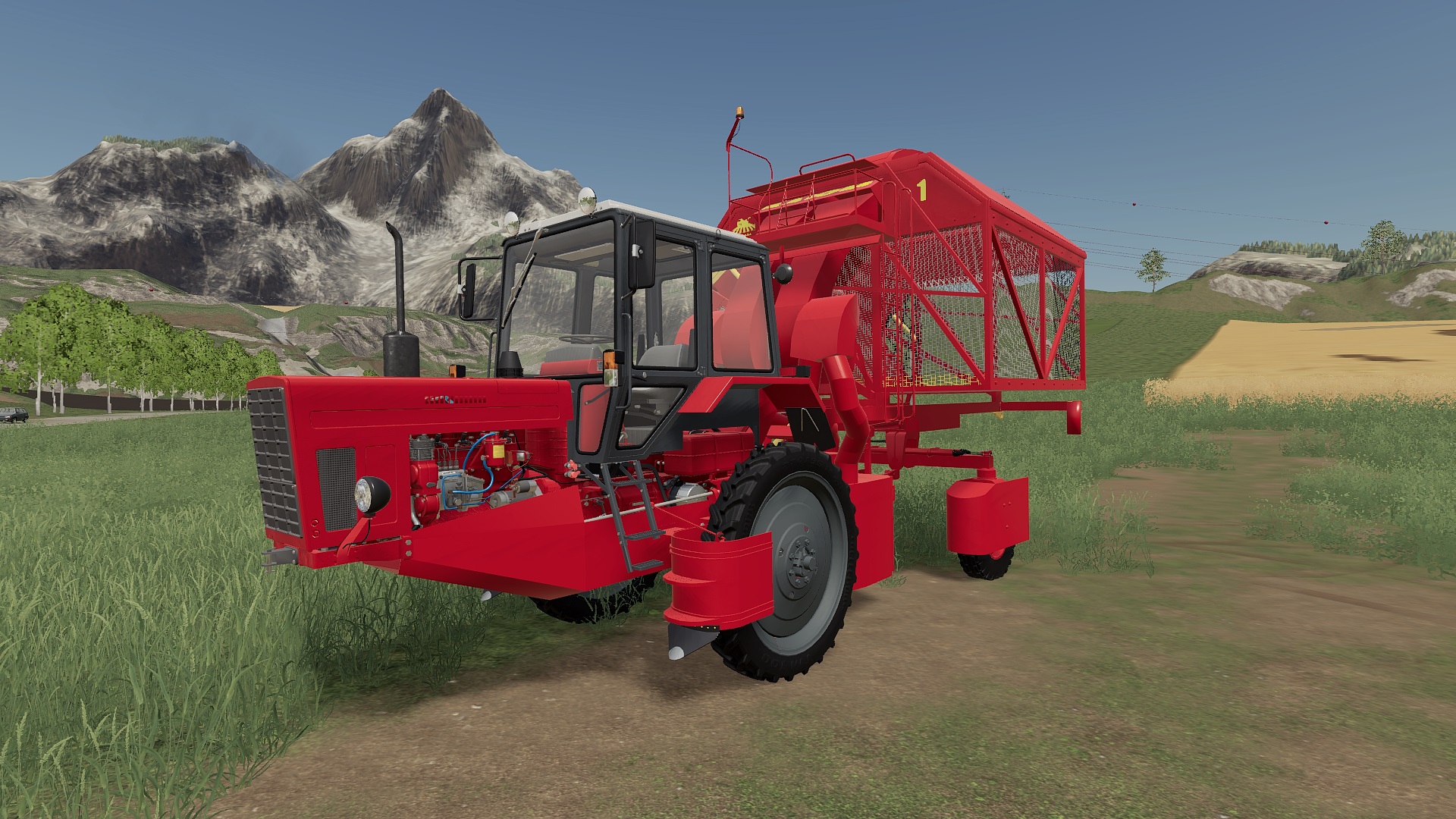 Farming simulator 19 моды техника для хлопка