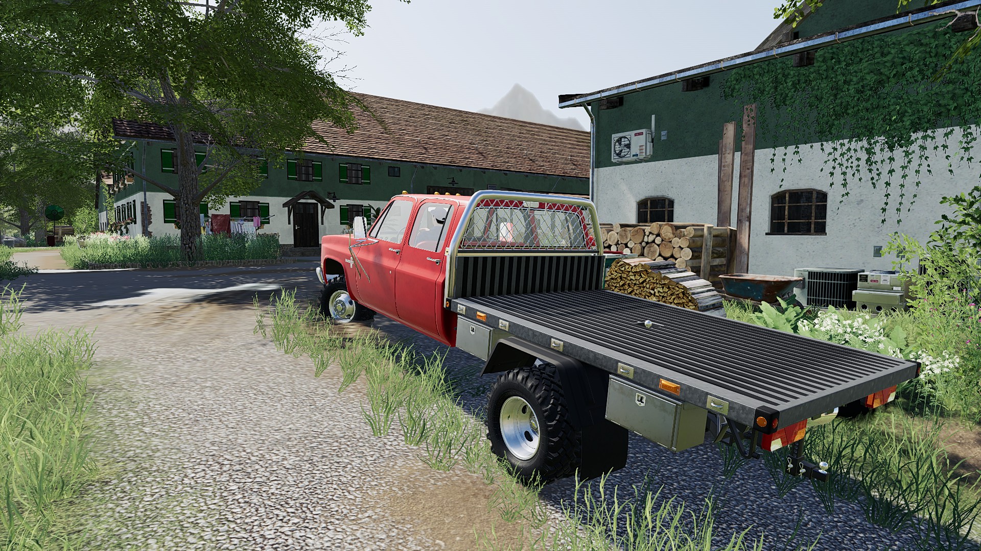 МОД Chevy K30 Dually V1230 ДЛЯ Farming Simulator 2019 Fs 19 Машины легковые Farming 0771