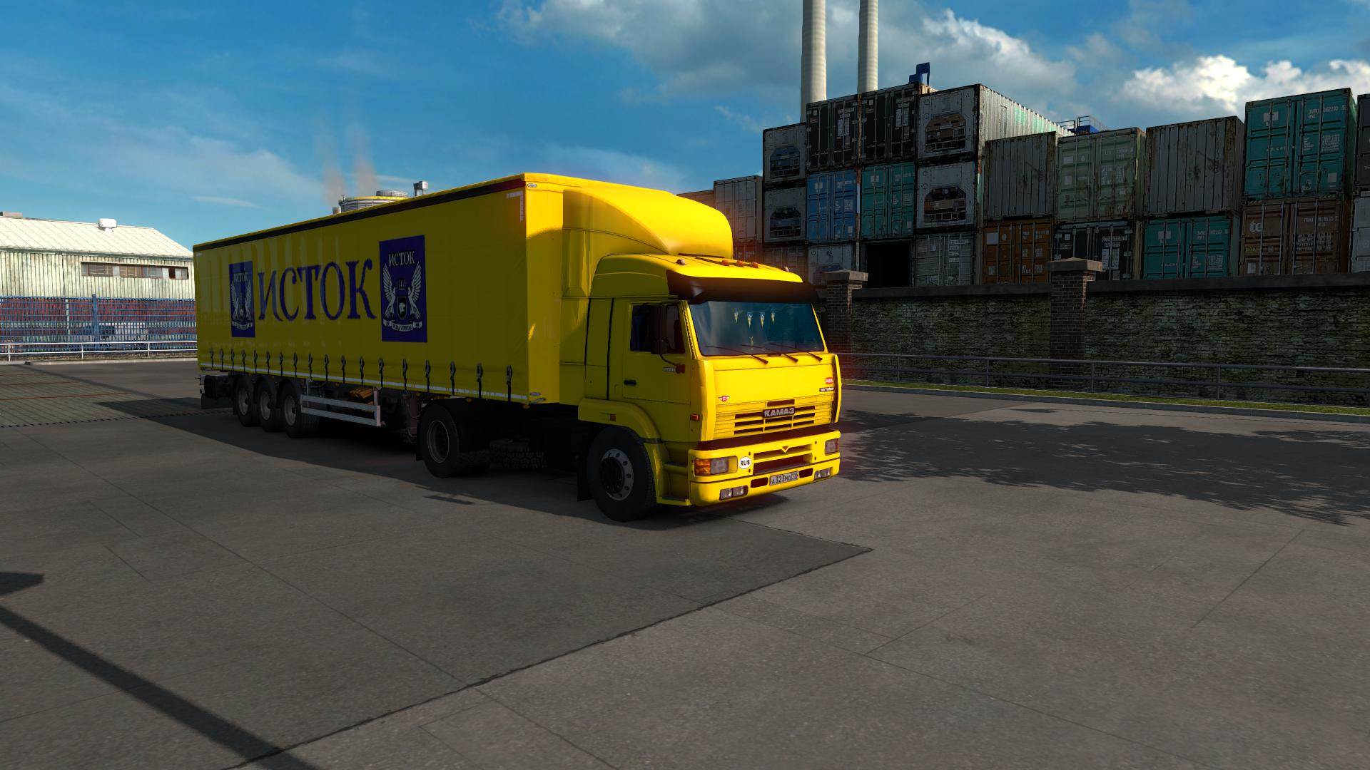 скачать мода камаз 54115 из дальнобойщиков для euro truck simulator 2 фото 49