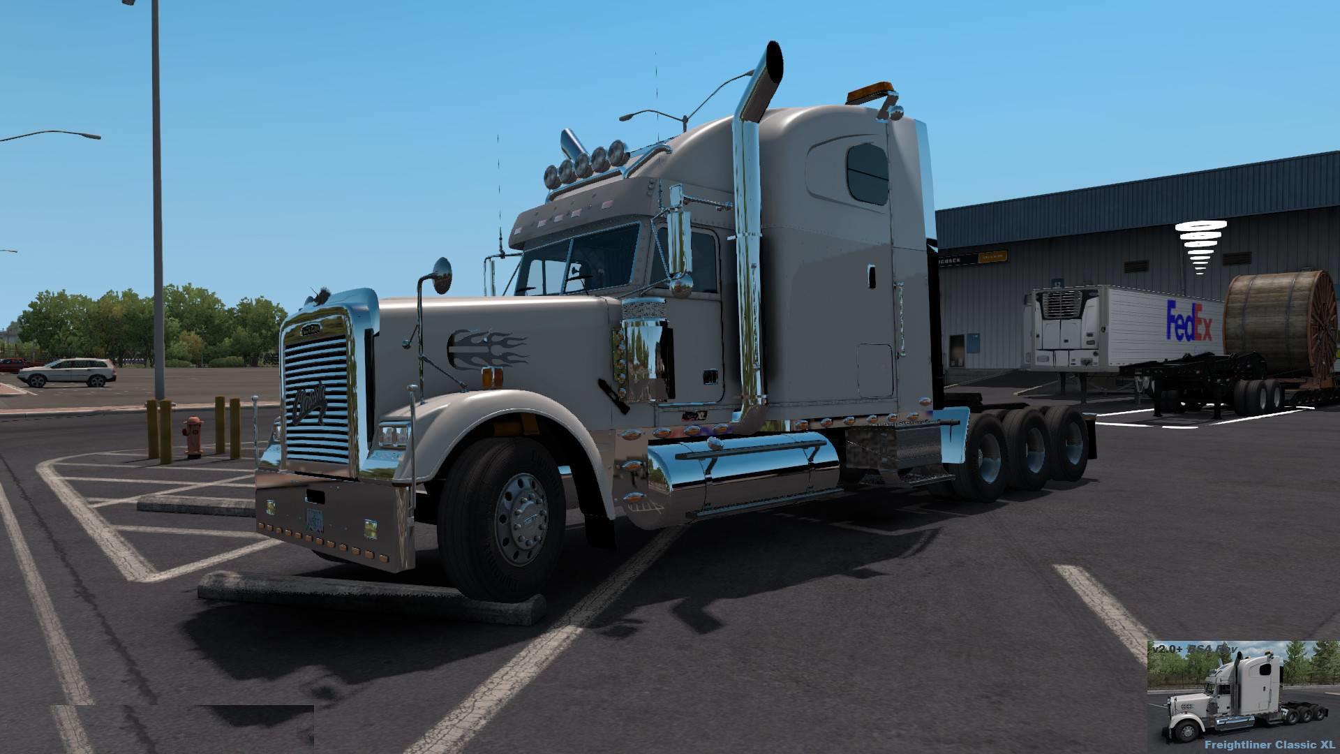 Атс 0. ATS freightliner Classic XL. Freightliner Classic XL ATS 1.46. Freightliner Classic ATS. Грузовик freightliner Classic XL.