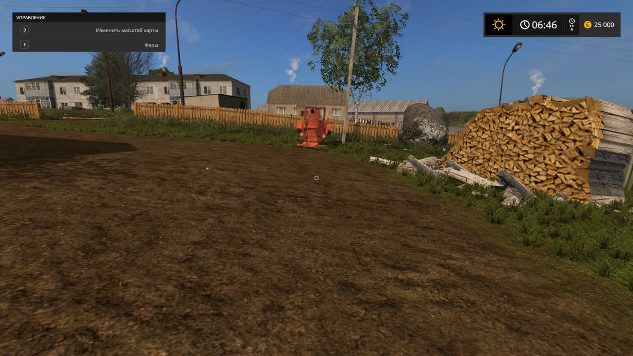 Farming simulator 17 русская карта с техникой