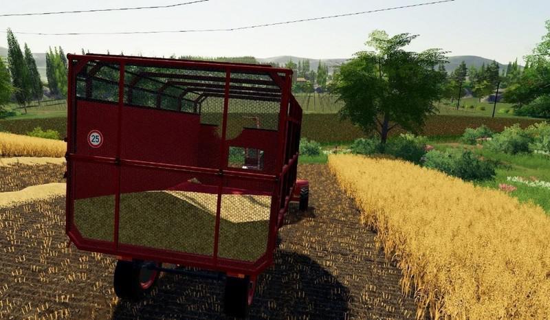 Farming simulator 19 прицеп для травы