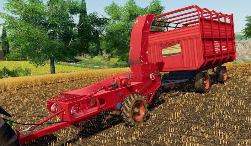 Farming simulator 19 прицеп для травы